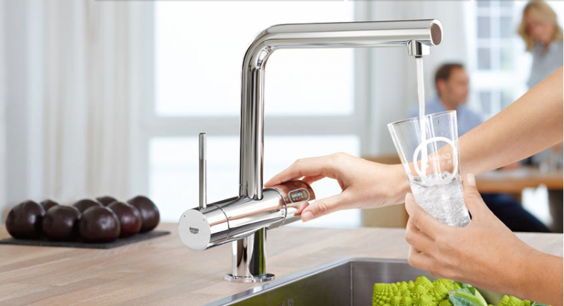 E chi vuole bere comodamente l'acqua del suo rubinetto?